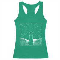 Meteor Shower Science Gift Racerback Tank Top Dog Watching Stars