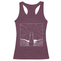 Meteor Shower Science Gift Racerback Tank Top Dog Watching Stars