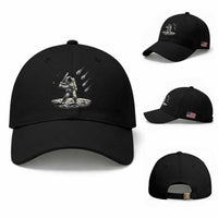 Funny Astronaut Smashing Meteors In Space Baseball Cap Astronomy Lover Gift