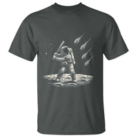 Funny Astronaut Smashing Meteors In Space T Shirt Astronomy Lover Gift