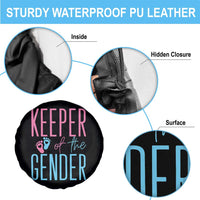 Funny Gender Reveal Party Spare Tire Cover Keeper Of The Gender
