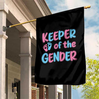 Funny Pregnancy Announcement Garden Flag Keeper Of The Gender