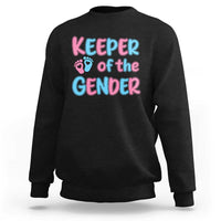 Funny Pregnancy Announcement Sweatshirt Keeper Of The Gender