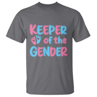 Funny Pregnancy Announcement T Shirt Keeper Of The Gender