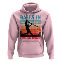 Funny BaseBall Lover Hoodie Balls In Coming Down - Wonder Print Shop