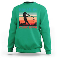 Funny BaseBall Lover Sweatshirt Balls In Coming Down - Wonder Print Shop