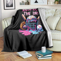 Funny Respect The Drip Baseball Mask Throw Blanket Sports Lover