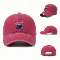 Funny Respect The Drip Baseball Mask Washed Cotton Baseball Cap Sports Lover
