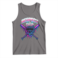Respect The Drip Tank Top Funny Baseball Catcher Mask Sports Lover - Wonder Print Shop