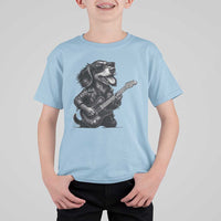 Rock And Roll Dachshund T Shirt For Kid Dog Playing Guitar Music Lover - Wonder Print Shop
