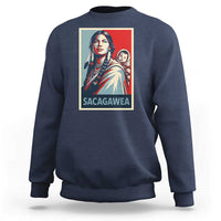 Womens History Month Sacagawea Sweatshirt Native American Heritage Graphic