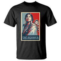 Womens History Month Sacagawea T Shirt Native American Heritage Graphic