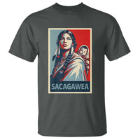 Womens History Month Sacagawea T Shirt Native American Heritage Graphic
