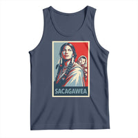 Womens History Month Sacagawea Tank Top Native American Heritage Graphic