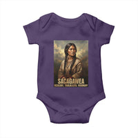 Sacagawea Native American Woman Baby Onesie Resilient Trailblazer Visionary