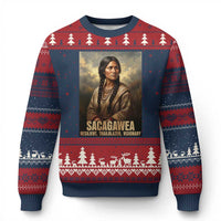 Sacagawea Native American Woman Ugly Christmas Sweater Resilient Trailblazer Visionary