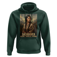 Sacagawea Native American Woman Hoodie Resilient Trailblazer Visionary