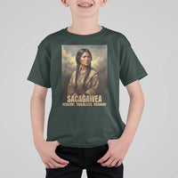 Sacagawea Native American Woman T Shirt For Kid Resilient Trailblazer Visionary