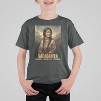 Sacagawea Native American Woman T Shirt For Kid Resilient Trailblazer Visionary