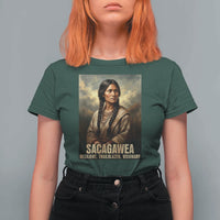 Sacagawea Native American Woman T Shirt For Women Resilient Trailblazer Visionary