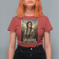 Sacagawea Native American Woman T Shirt For Women Resilient Trailblazer Visionary