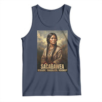 Sacagawea Native American Woman Tank Top Resilient Trailblazer Visionary