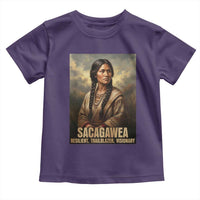 Sacagawea Native American Woman Toddler T Shirt Resilient Trailblazer Visionary