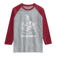 Sacagawea Raglan Shirt Native American Womens History Month Graphic