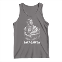 Sacagawea Tank Top Native American Womens History Month Graphic