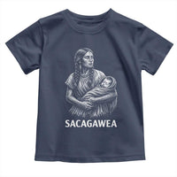 Sacagawea Toddler T Shirt Native American Womens History Month Graphic