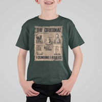 The Original Founding Fathers T Shirt For Kid Native American Indigenous Leaders Graphic