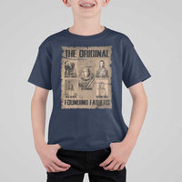 The Original Founding Fathers T Shirt For Kid Native American Indigenous Leaders Graphic