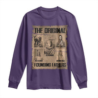 The Original Founding Fathers Long Sleeve Shirt Native American Indigenous Leaders Graphic