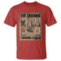 The Original Founding Fathers T Shirt Native American Indigenous Leaders Graphic