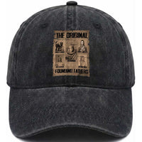 The Original Founding Fathers Washed Cotton Baseball Cap Native American Indigenous Leaders Graphic