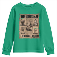 The Original Founding Fathers Youth Sweatshirt Native American Indigenous Leaders Graphic