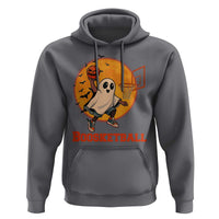Funny Black Ghost Halloween Basketball Hoodie Boosketball Dunk Gift - Wonder Print Shop