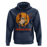 Funny Black Ghost Halloween Basketball Hoodie Boosketball Dunk Gift - Wonder Print Shop