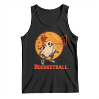 Funny Black Ghost Halloween Basketball Tank Top Boosketball Dunk Gift - Wonder Print Shop