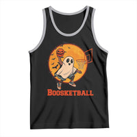 Funny Black Ghost Halloween Basketball Tank Top Boosketball Dunk Gift - Wonder Print Shop