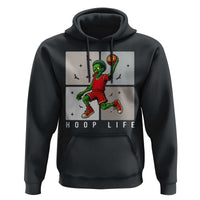 Hoop Life Hoodie Halloween Zombie Basketball Spooky Game - Wonder Print Shop