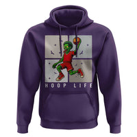 Hoop Life Hoodie Halloween Zombie Basketball Spooky Game - Wonder Print Shop