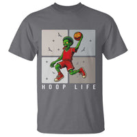 Hoop Life T Shirt Halloween Zombie Basketball Spooky Game - Wonder Print Shop