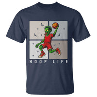 Hoop Life T Shirt Halloween Zombie Basketball Spooky Game - Wonder Print Shop