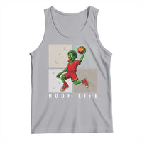 Hoop Life Tank Top Halloween Zombie Basketball Spooky Game - Wonder Print Shop