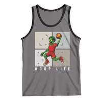 Hoop Life Tank Top Halloween Zombie Basketball Spooky Game - Wonder Print Shop