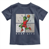 Hoop Life Toddler T Shirt Halloween Zombie Basketball Spooky Game - Wonder Print Shop