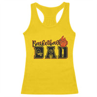 Basketball Dad Racerback Tank Top Gift For Sport Lover - Wonder Print Shop