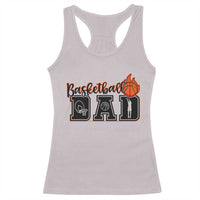 Basketball Dad Racerback Tank Top Gift For Sport Lover - Wonder Print Shop