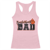Basketball Dad Racerback Tank Top Gift For Sport Lover - Wonder Print Shop